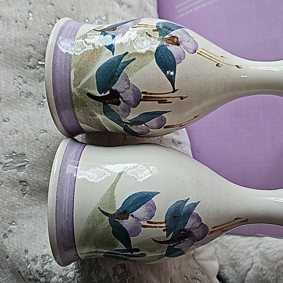 Fabulous pottery chalice pair - Picture 5 of 8